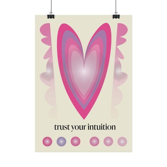 trust your intuition print