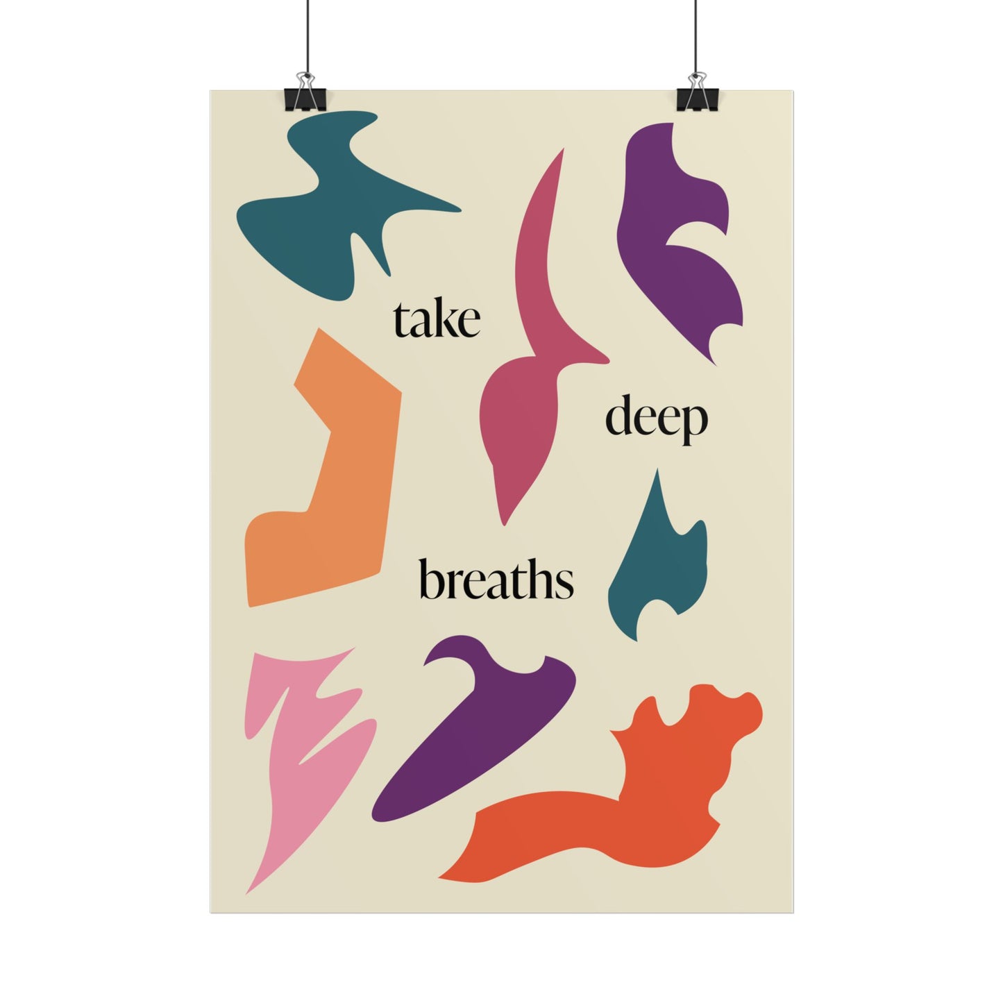 deep breaths print