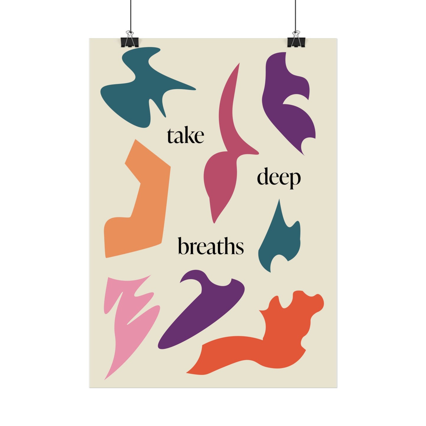 deep breaths print