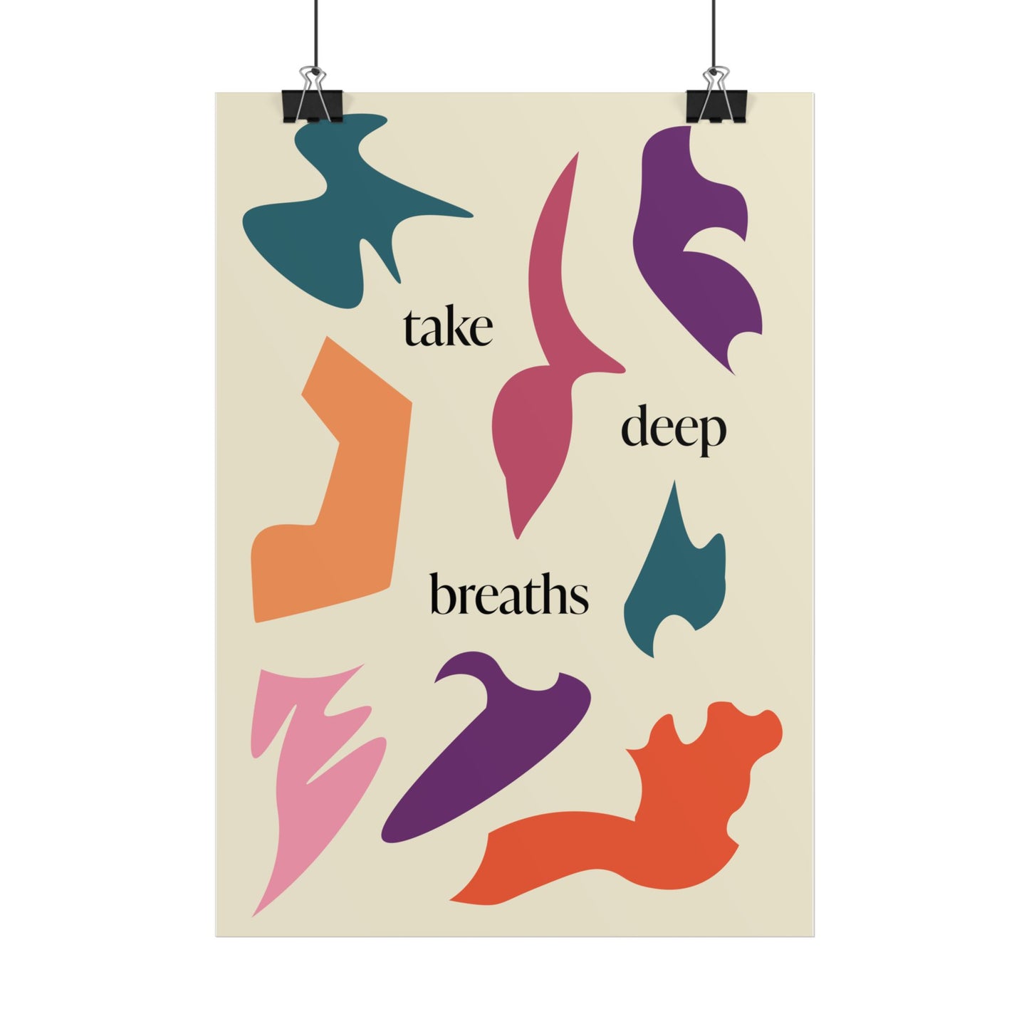 deep breaths print